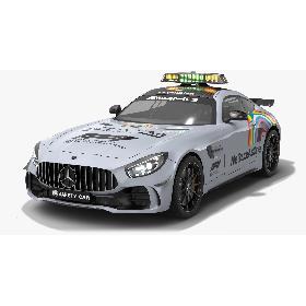 Mercedes AMG GTR FIA F1 Safety Car Season 2020 3D